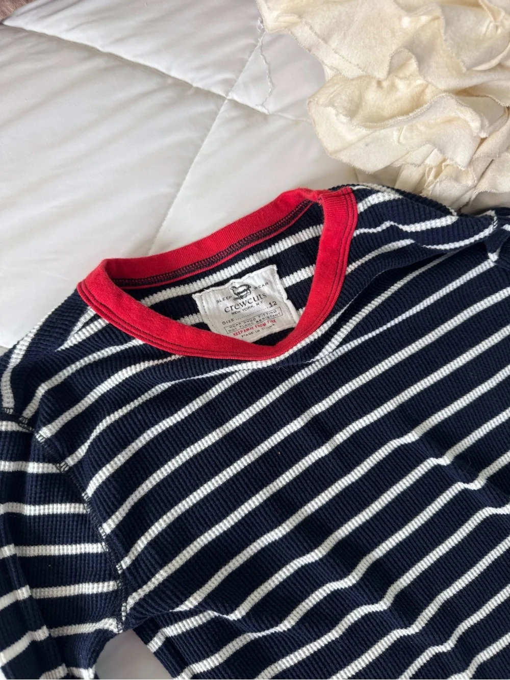 Boys Size 12 Pajama Set Lot Little Sleepies Crewcuts 2 Sets
